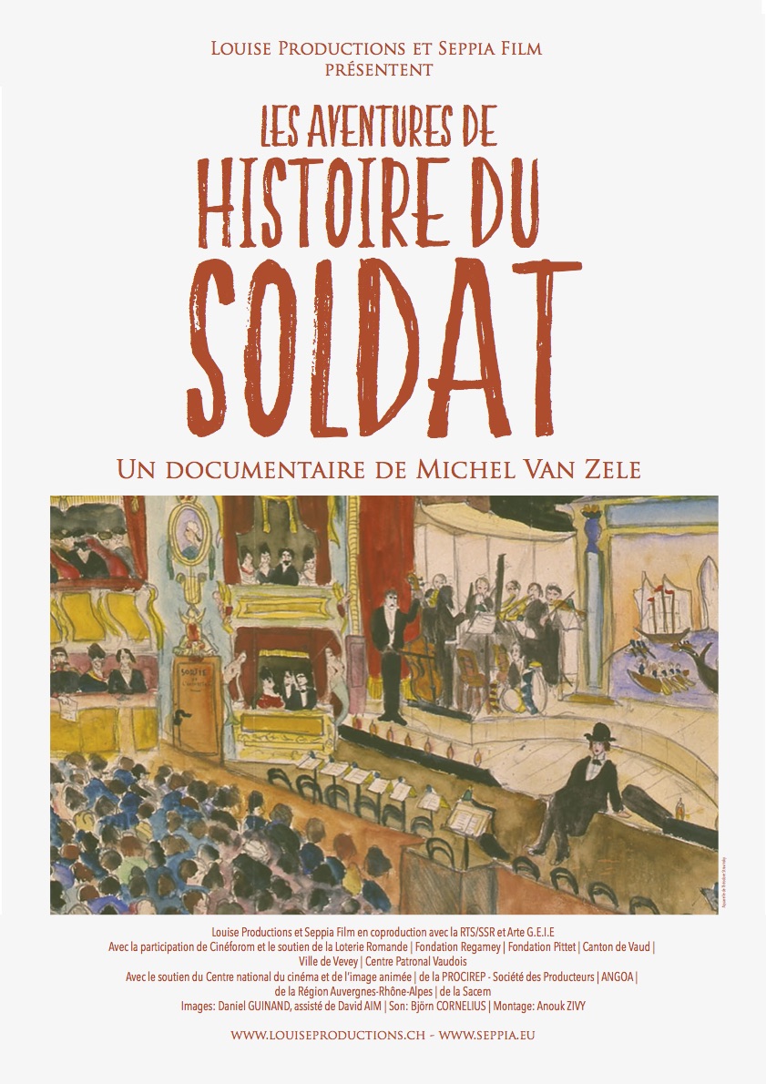 Filmplakat zu Les aventures de Histoire du soldat