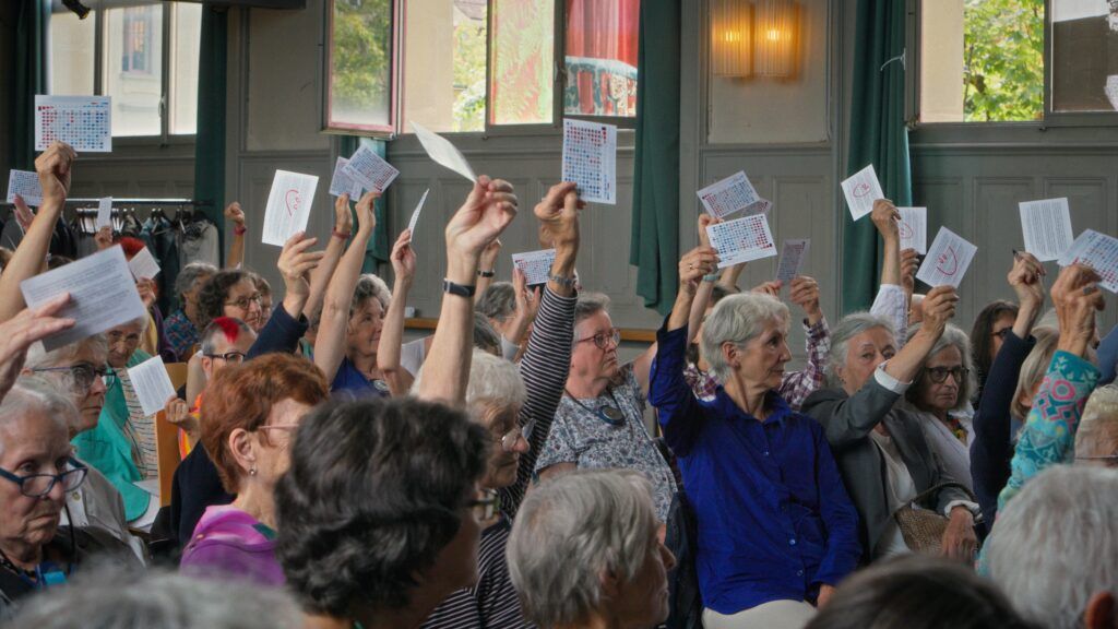 Trop chaud, film avec le combat pour le climat d'un groupe d'aînées en Suisse